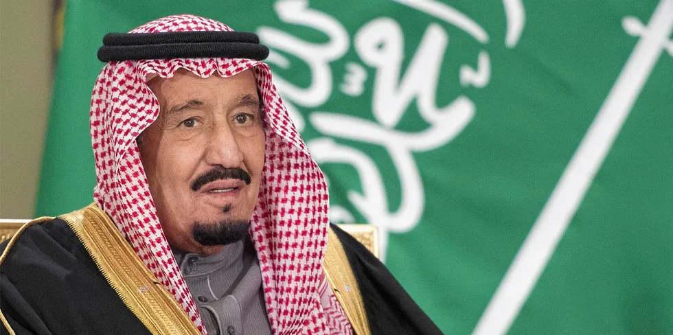 The king of Saudi Arabia, Salman bin Abdulaziz Al Saud