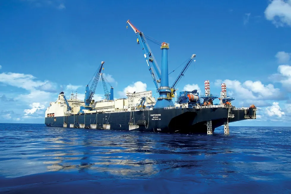 Awards: Offshore pipelay vessel Castorone owned by Saipem.