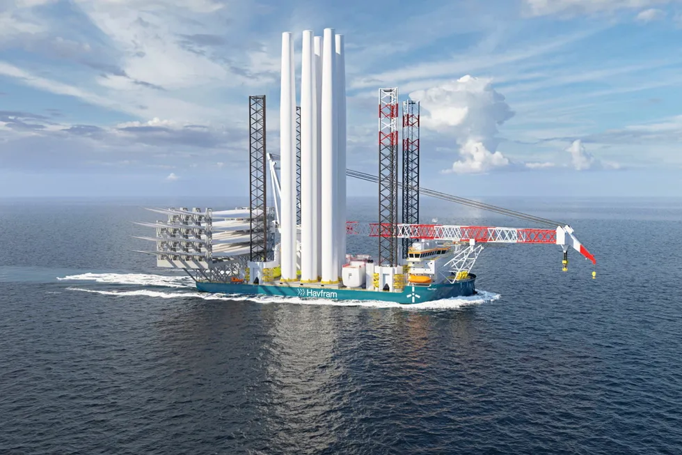 Little competition: Havfram Wind repeats WTIV order at CIMC Raffles