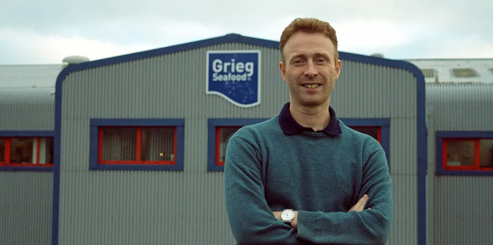 Grant Cumming led Grieg's Shetland operations before they were sold off.