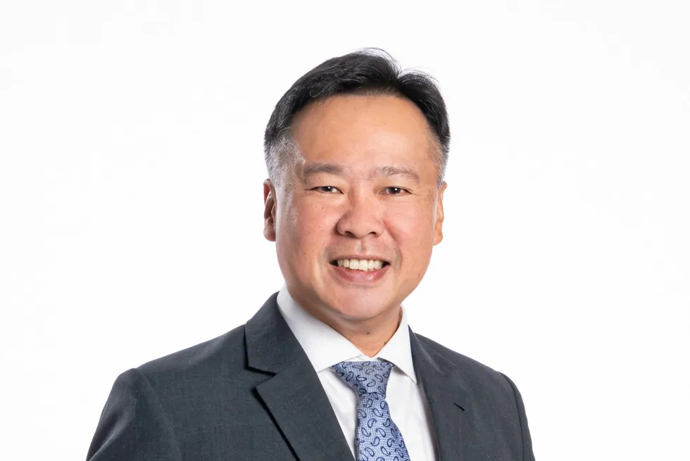 Seatrium chief executive Chris Ong.
