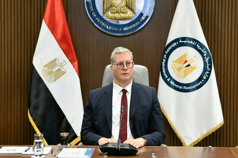 Karim Badawi, Egypt's Minister of Petroleum & Mineral Resources.