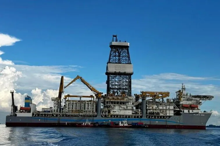 The ultradeep-water drillship Atlantic Zonda.