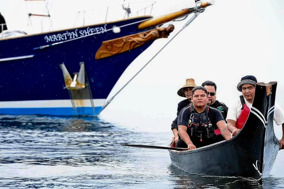In 2017, the ‘Namgis, the Mamalilikulla and other nations asked for salmon farms to be removed from Broughton Archipelago. The protest led to a first-of-its kind agreement between the Canadian government and First Nations over a transition plan.