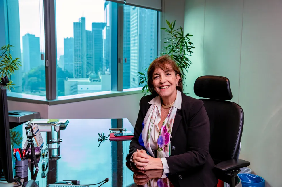 Petrobras exploration and production director Sylvia Anjos.