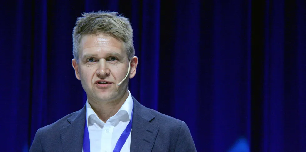SalMar Ocean CEO Olav Andreas Ervik.