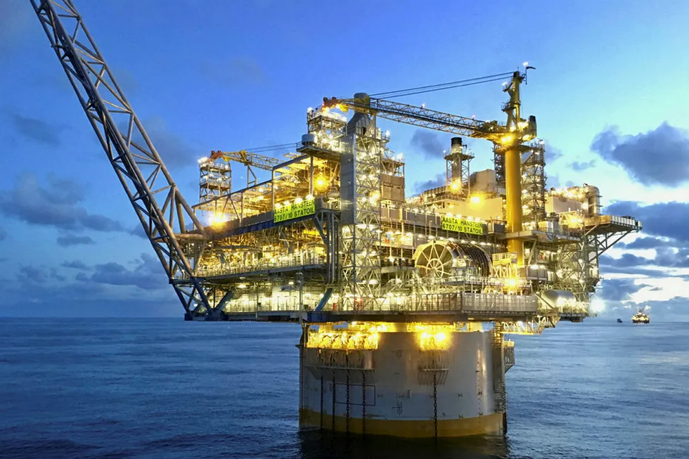 Shut down again: Aasta Hansteen.