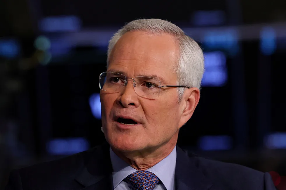 ExxonMobil chief executive Darren Woods.