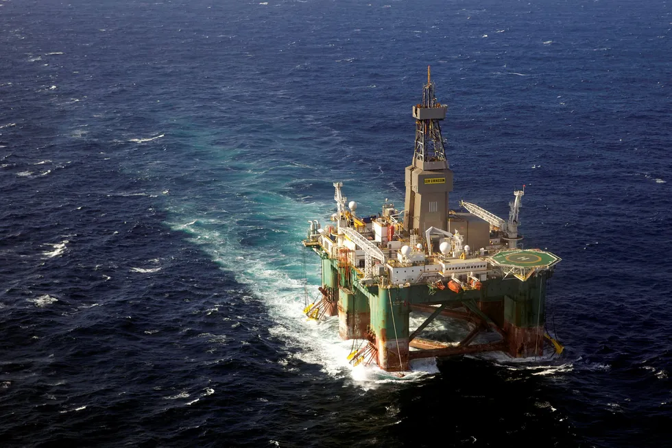 Norwegian wildcat: the well will be drilled using the semi-submersible Leiv Eiriksson