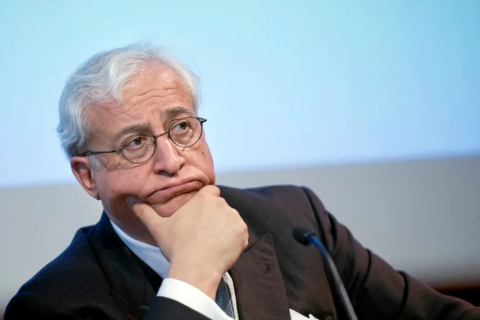 Reflections: Norway's DNO executive chairman Bijan Mossavar-Rahmani.