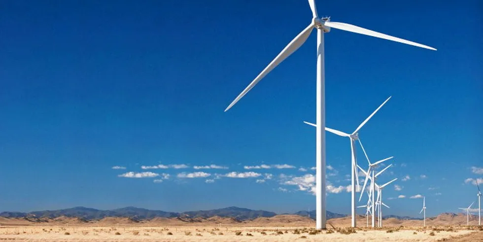 Kingfisher wind farm in Oklahoma with Vestas turbines