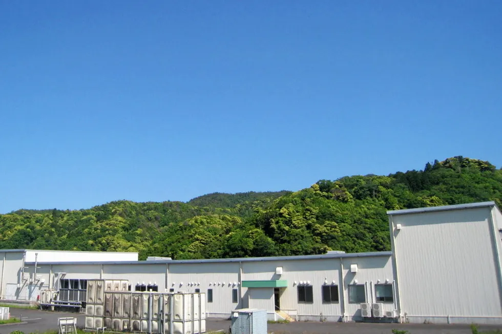 Kyokuyo's new Kurayoshi factory.