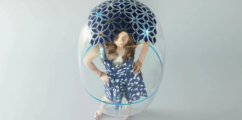 DesignLibero bubble shield.