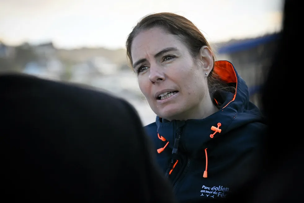 French Delegate Minister for Energy Olga Givernet.
