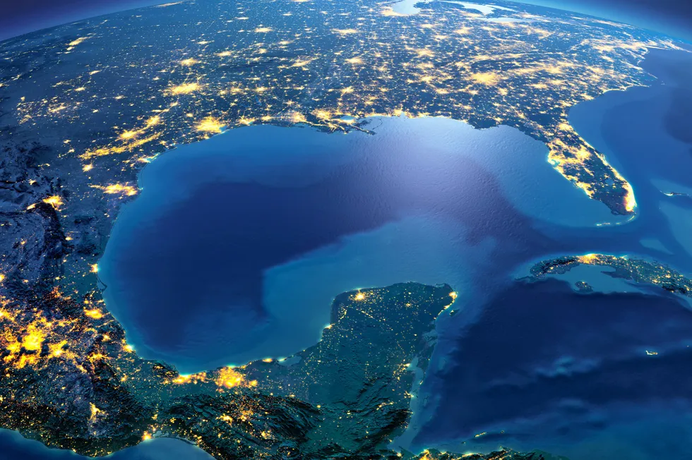 The Gulf of Mexico.
