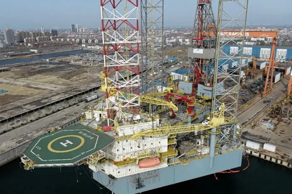 In the spotlight: Gulf Driller VII will be renamed Perro Negro 11 for operations in Saudi Arabia
