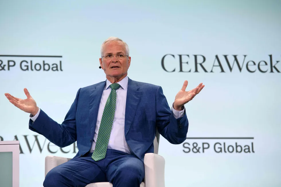 One more: ExxonMobil chief executive Darren Woods