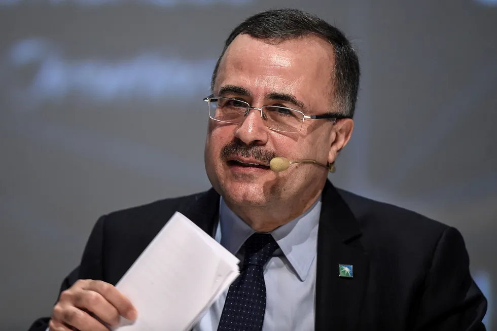 Amin Nasser, the chief executive of Saudi Aramco.