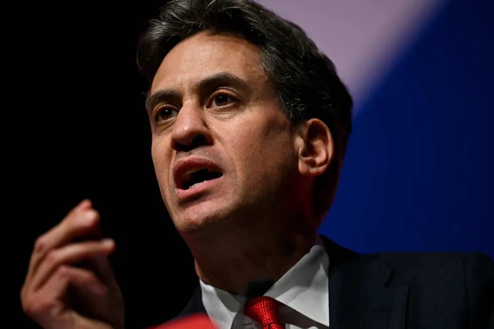 UK Secretary of Energy Security and Net Zero, Ed Miliband.