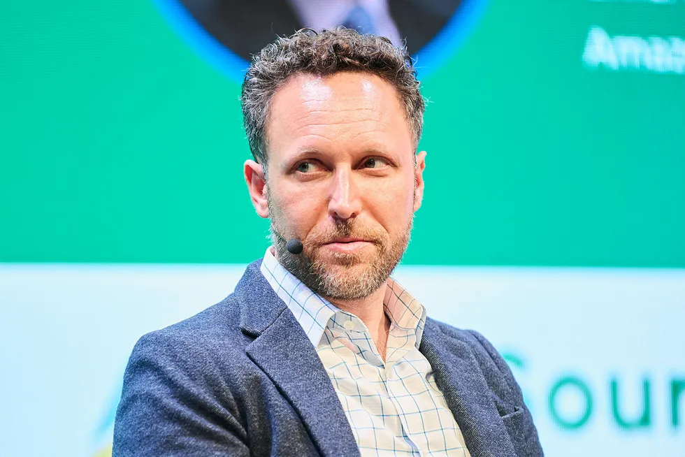 Jake Oster, director of energy and environment policy in the EMEA region at Amazon, was speaking on a panel at the RE-Source 2024 corporate power purchasers conference in Amsterdam.