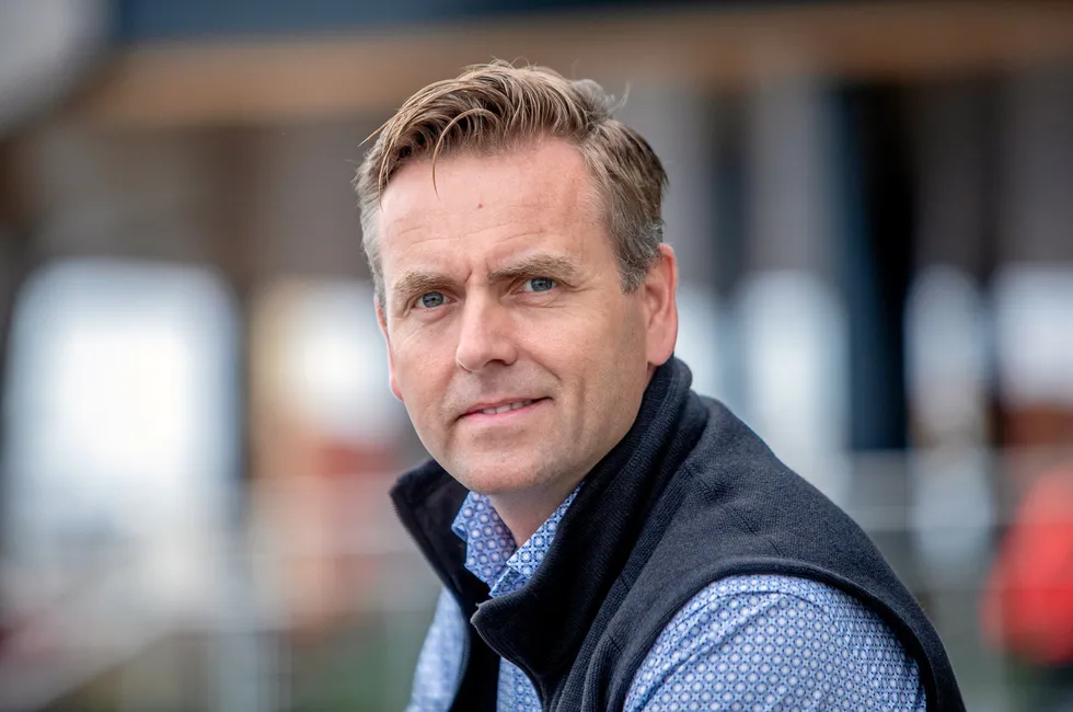 Okea chief executive Svein Liknes.