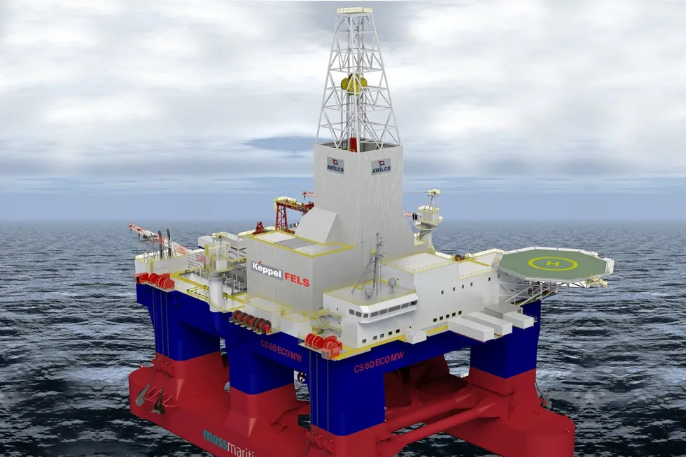 Terminated: newbuilding contract for a CS60 Eco semisub (pictured)