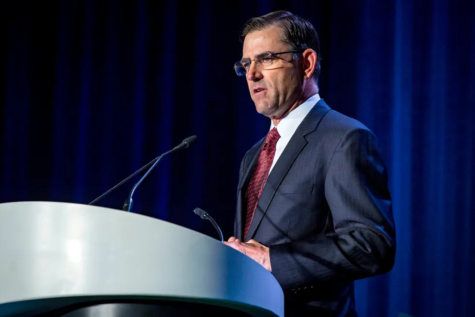 Halliburton chief executive Jeff Miller