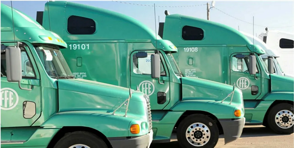 Transportation firms FFE Transportation, GO Logistics, Lake Trucking Company and Preferred Freezer Logistics, are refusing to ship Bonamar product until they are paid.