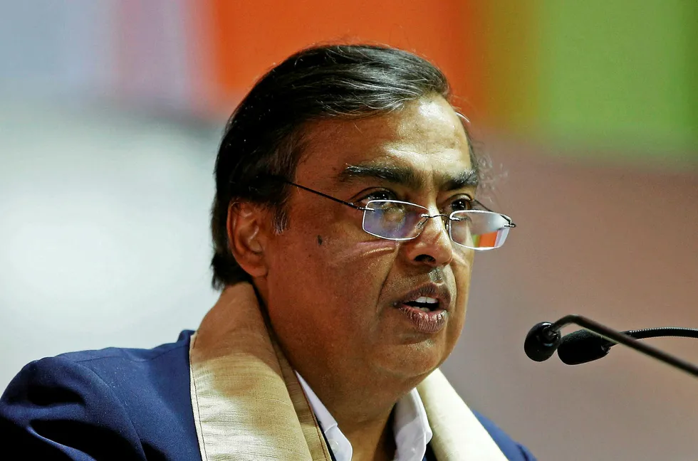 Mukesh Ambani: chairman and managing director of Reliance Industries