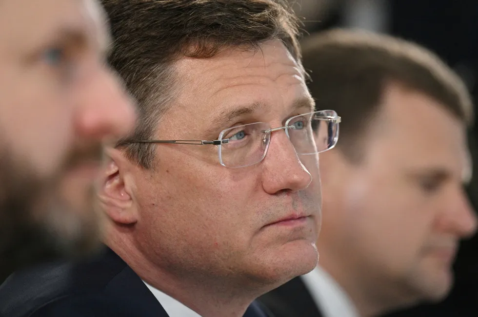 Response: Russian Deputy Prime Minister Alexander Novak.