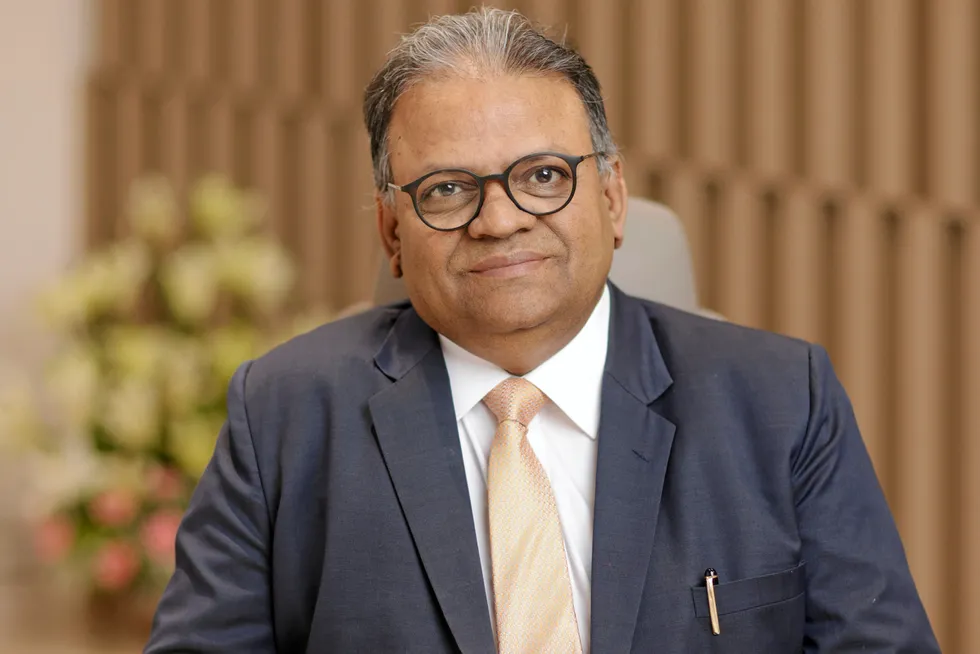 Deep-water development: Arun Kumar Singh, the chief executive of ONGC.