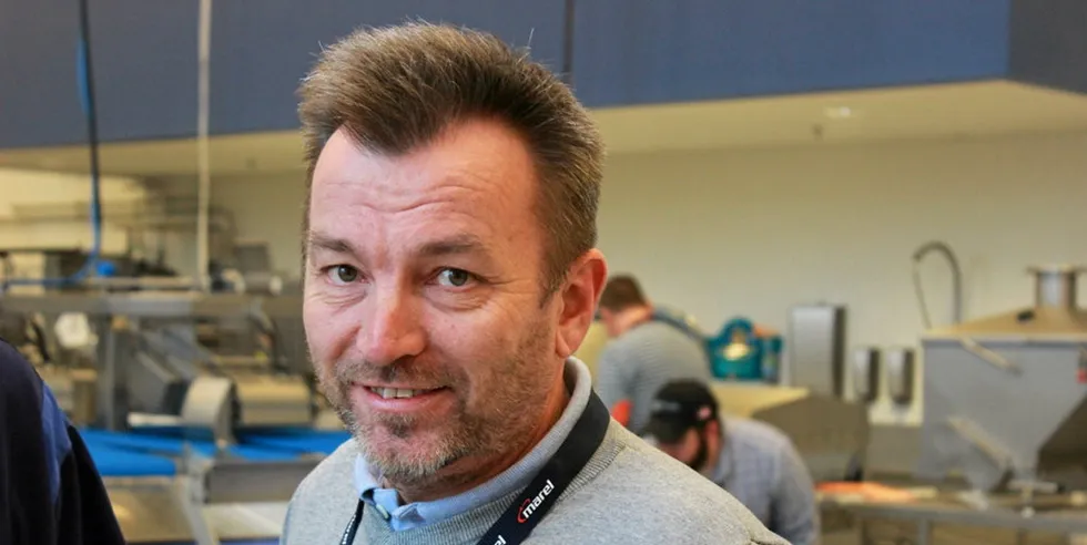 Lars Krogh, general manager of Isfjord Norway.