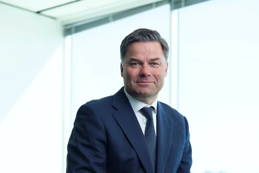 TGS chief executive Kristian Johansen