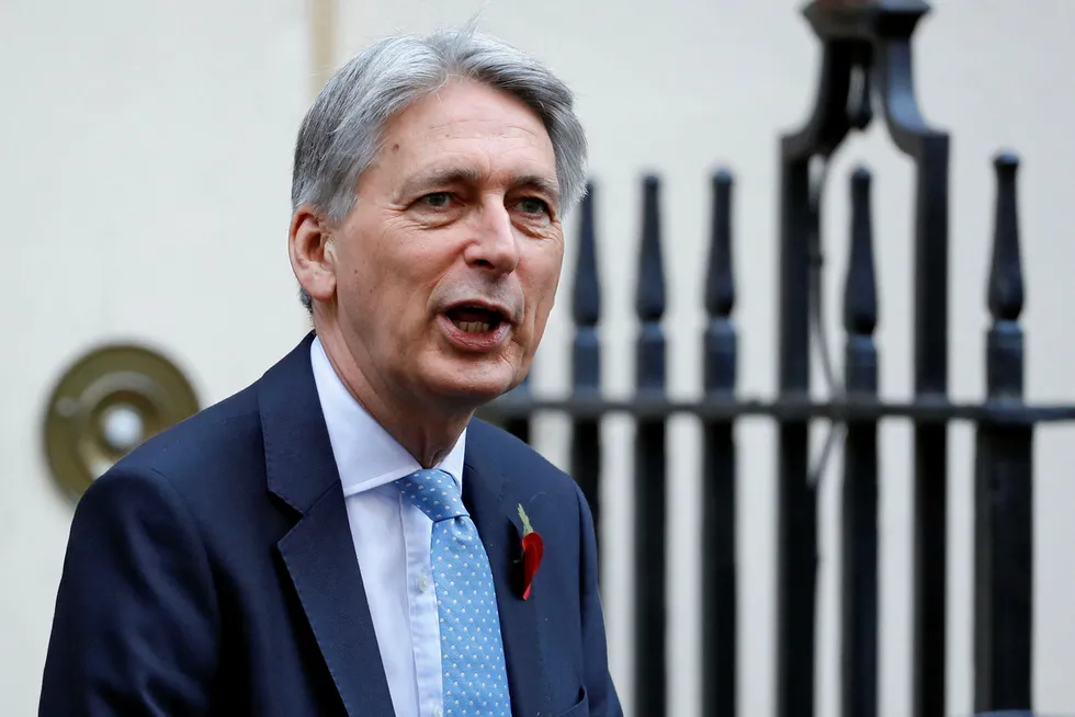 Spring statement: UK Chancellor of the Exchequer Philip Hammond