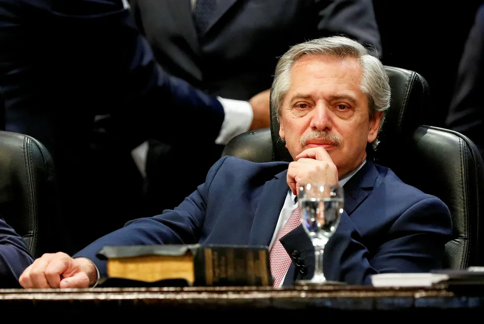 Momentum: Argentina's President-elect Alberto Fernandez