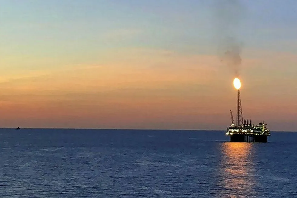 Fired up: the Ichthys Explorer CPF off Western Australia