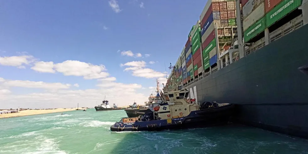 A major jolt to already severely challenged container supply chains was felt when the Ever Given blocked the Suez Canal for six days in March 2021, UNCTAD said.