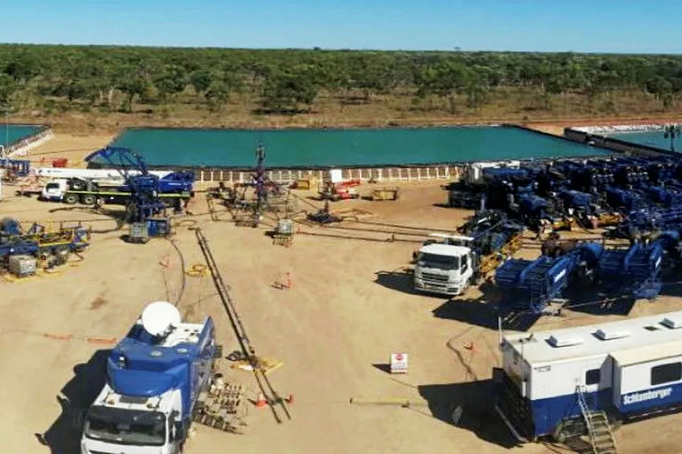 Beetaloo basin: Amungee wellsite