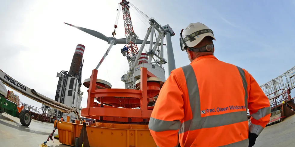 Fred Olsen Windcarrier has worked on some of the world's biggest projects offshore.