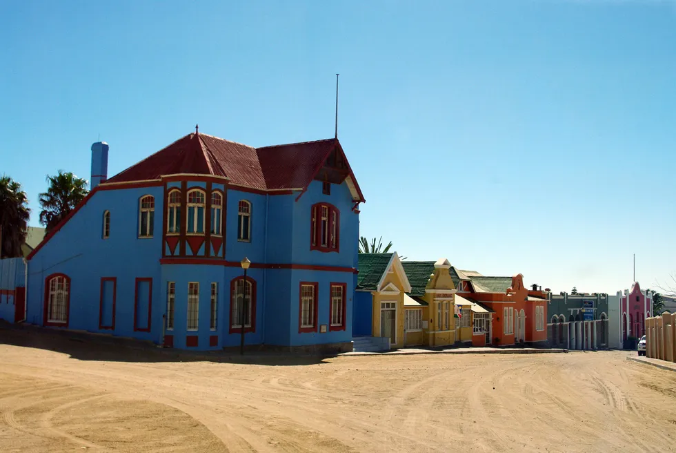 Big plans: Luderitz port in Namibia will host a dedicated green ammonia export plant.