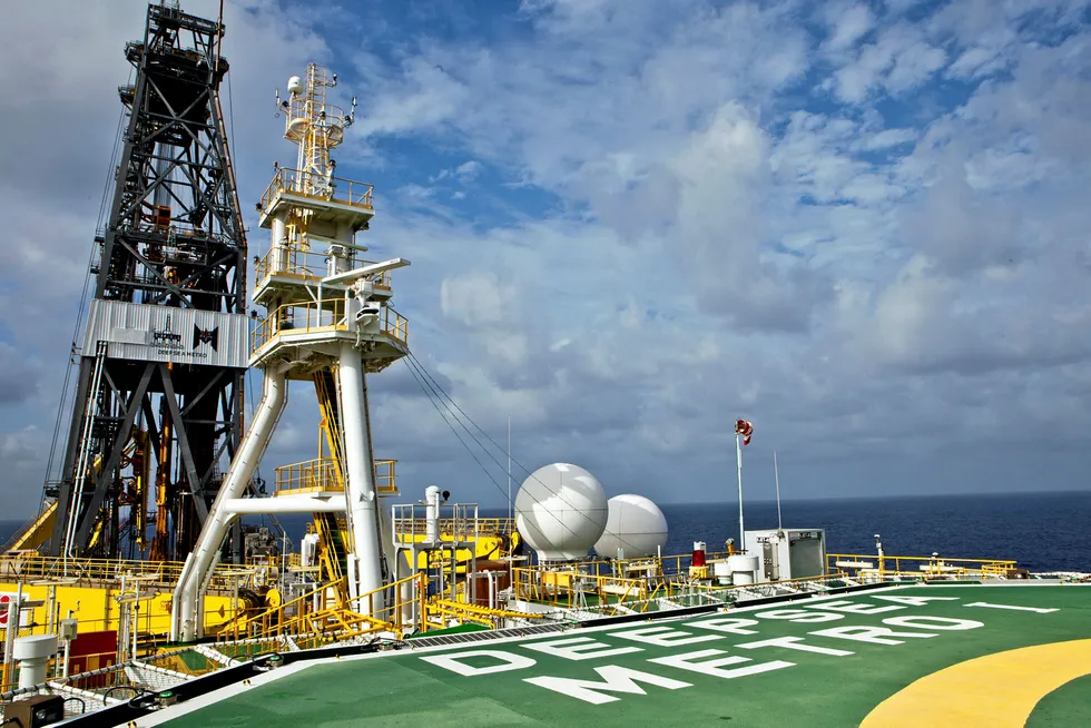 Solution: the wells were drilled using the Deepsea Metro I