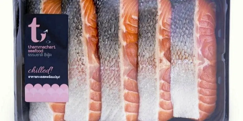 One of a large range Thammachart Seafood Retail products.