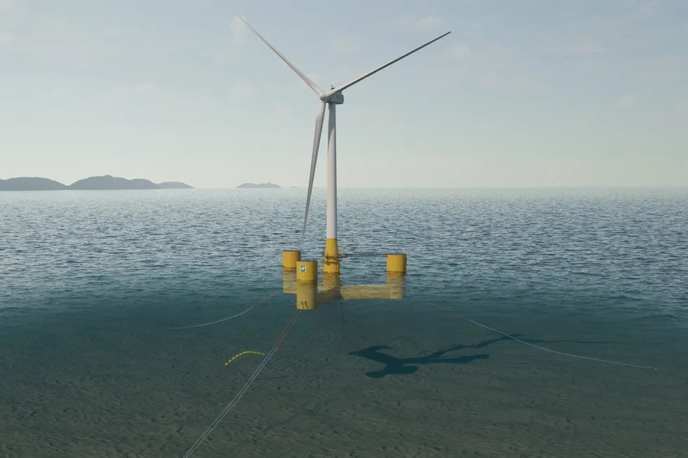 Saipem's STAR 1 foundation concept for floating offshore wind