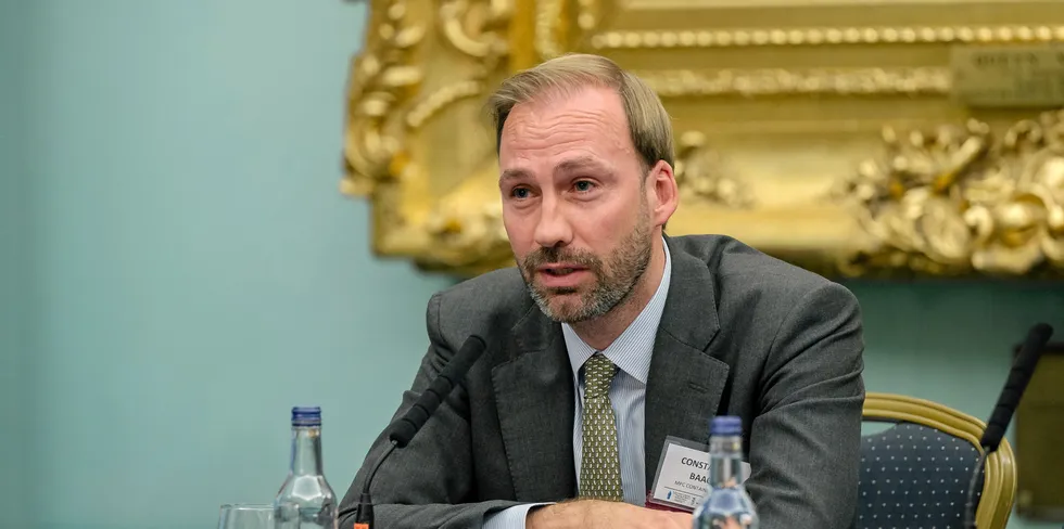Less China does not mean less containers, says Constantin Baack, chief executive of MPC Container Ships (MPCC).
