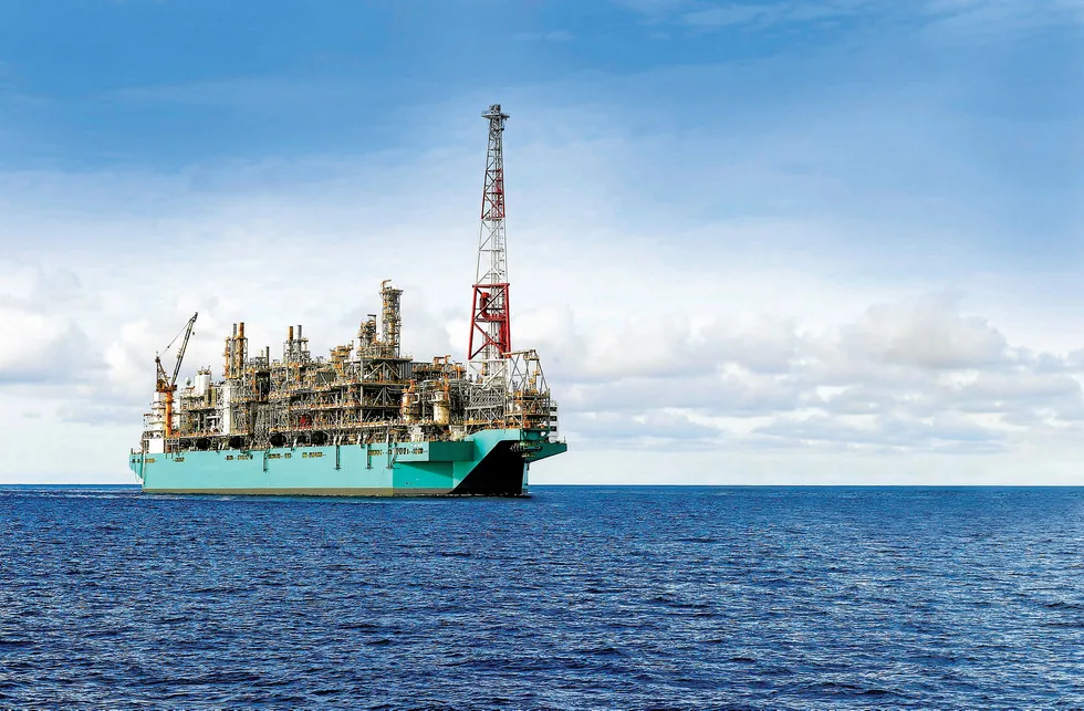 The PFLNG Satu: on new location off Sabah