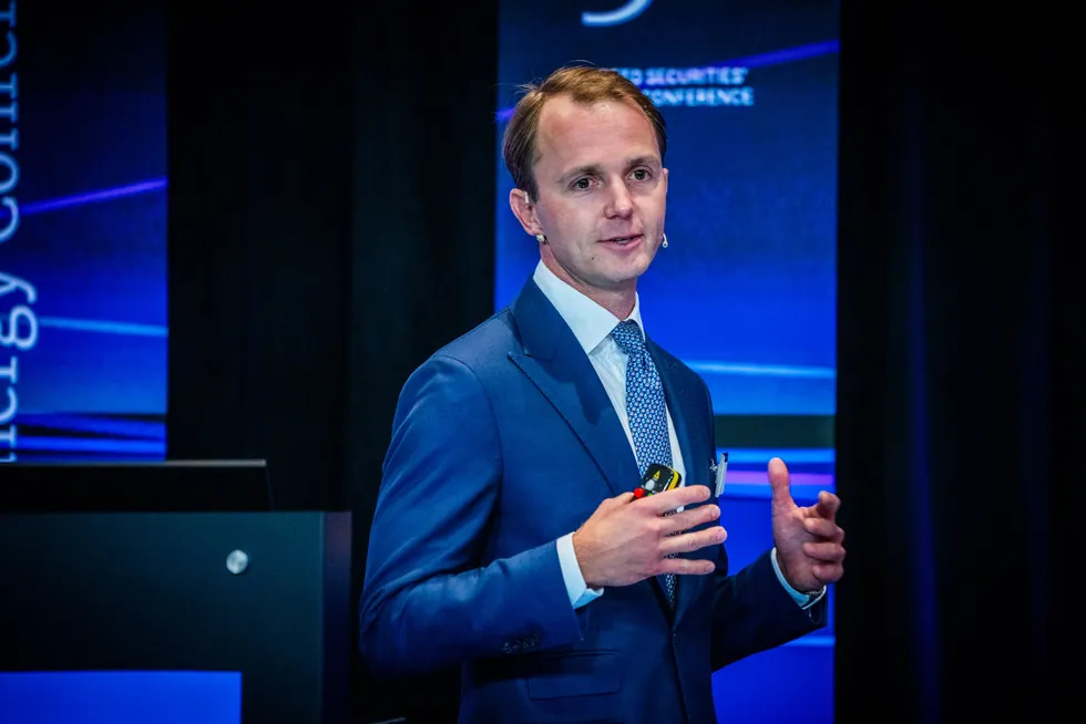 Golar LNG chief executive Karl Fredrik Staubo.