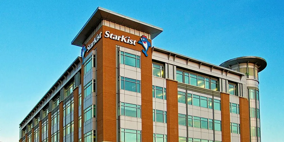 The DOJ contends Starkist can sell its investment in bottle company TechPack to pay a $100 million criminal fine.