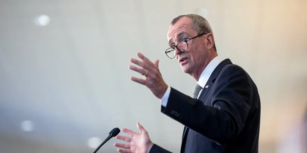 New Jersey Governor Phil Murphy.