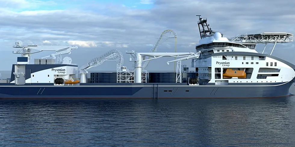 Prysmian Leonardo da Vinci cable-lay vessel