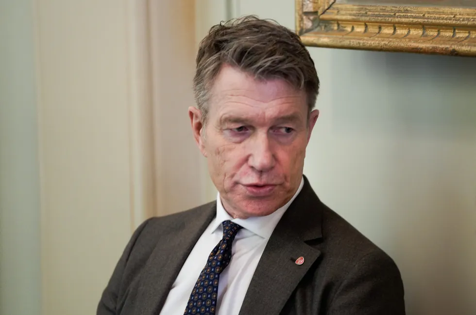 Norway’s Emergy Minister Terje Aasland.